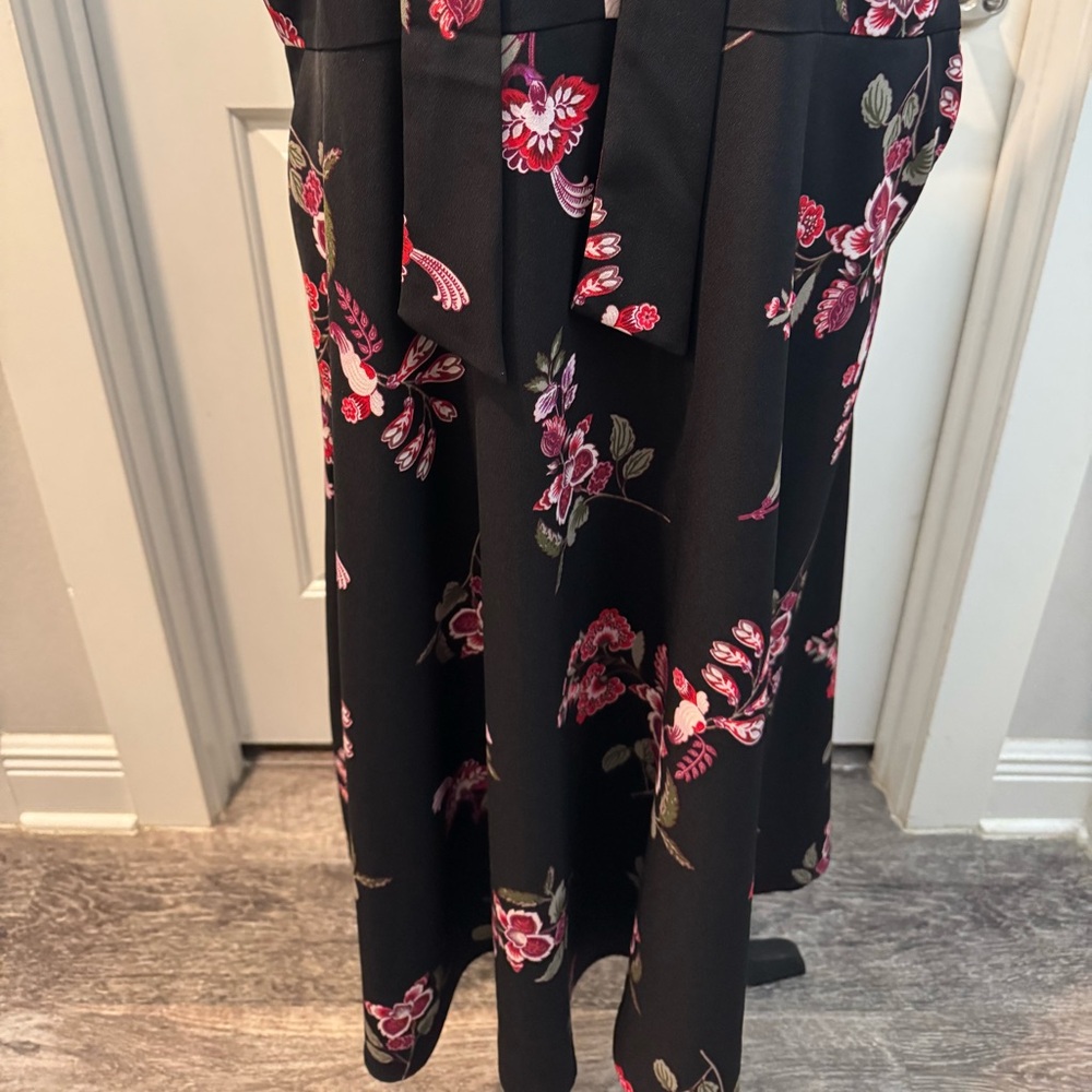 Floral Sleeveless Dress Ann Taylor factory women’s dress. Size 16 #89 - Picture 2 of 7